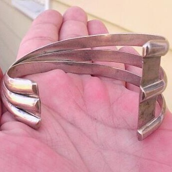 Robert Nilsson silver cuff bracelet - Fine Jewelry