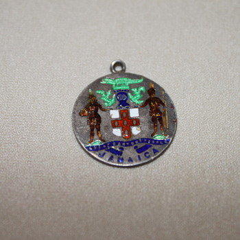 Jamaica Sterling and Enamel Pendant - Fine Jewelry