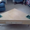 My 4 mid century modern table collection.  Help me identify them Please!!