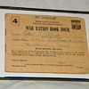 War Ration Book; WWII