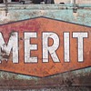 Metal Merit Sign