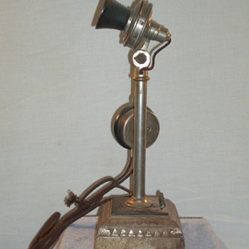 Couch and Seeley Pencil Shaft Candlestick - Telephones