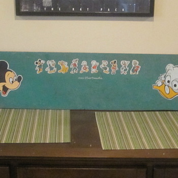Disney Sign/Chalkboard - Signs