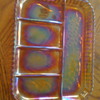 Indiana glass relish tray