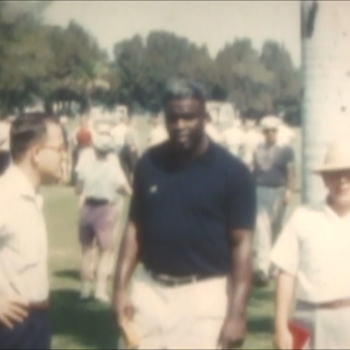 Jackie Robinson Golfing