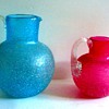 LOETZ OVERSHOT VASES, PASSAU MUSEUM II