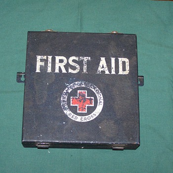 1930's - 1940's American Red Cross First Aid Kit