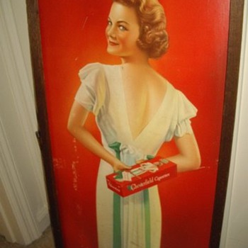 Vintage Chesterfield Cigarettes Ad 