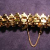 Monet 'Diana' link bracelet goldtone