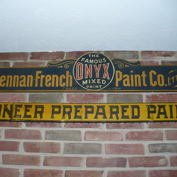 Awesome paint advertising signs. - Signs