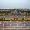 Awesome paint advertising signs.