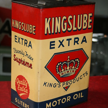 kingslube oil can