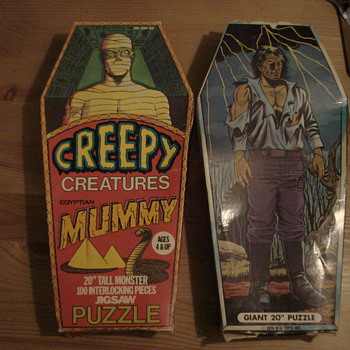 Vintage Monster Puzzles - Toys