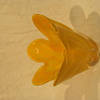 Orange retro vase
