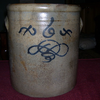 6 Gallon Stoneware Crock