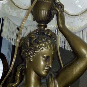 Antique Mystery Lamp