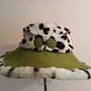 1960's Ocelot and Green Felt Hat