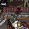Mid century Danish modern teak sofa set, Unknown maker