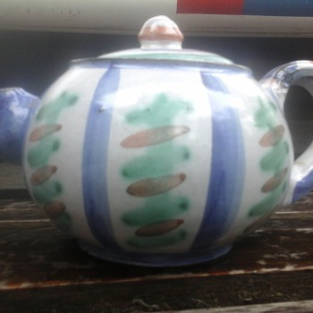 hand made teapot