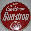 1965 34" Sundrop Bottle cap sign