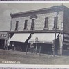 RPPC of Osborne KS street scene  c. 1910