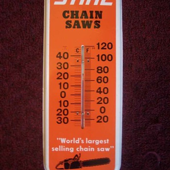 Stihl Thermometer - Advertising