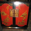 Carlson stromberg Radio Phonograph Tube chionese RED lacquer cabinet 