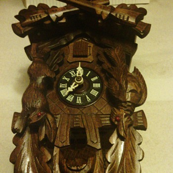 Antique German Black Forest Cuckoo Clock