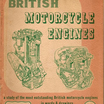 1951 - "British Motorcycle Engines" - Book - Books