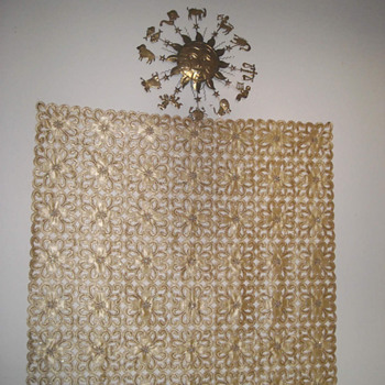My gold backdrop - Rugs and Textiles