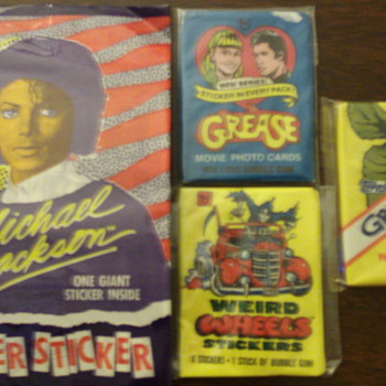 70's and 80's Non Sports card packs - Cards