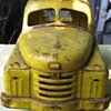 1950s yellow Structo toy truck  