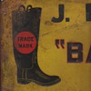 Original Tin Sign Ball Band Rubber Boots Mishawaka Rubber Overshoes Galoshes Collection Jim Linderman