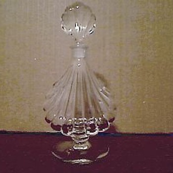 Baccarat France Perfume Bottle - Art Glass