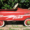 Vintage peddle car, WF Fire Chief 1960s
