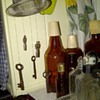My skeleton keys and old lamp key windchime