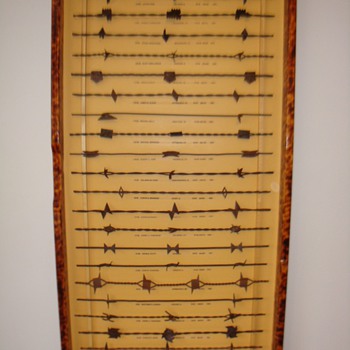 UNUSUAL SHEET METAL BARBED WIRE - Tools and Hardware