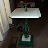VINTAGE MARBLE STAND/TABLE