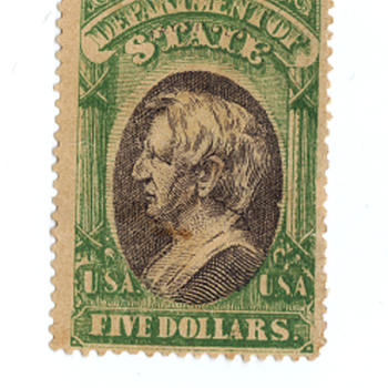 $5 Seward US Stamp