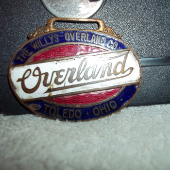 WILLY'S OVERLAND MEDALLION