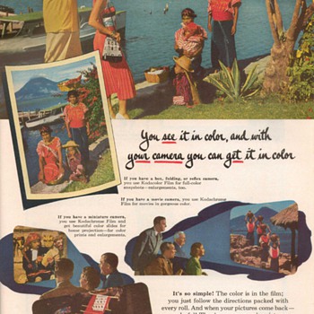 1952 - KodaChrome Film Advertisements