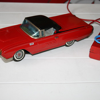 Ford Thunderbird Battery Tin Toy YONEZAWA-CRAGSTAN - Toys