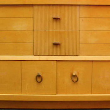 Need information about gorgeous mid century chest and dresser pair, Please help! - Furniture