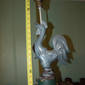Rooster Table Lamp and Bed - Lamps