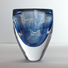 Ingeborg Lundin, Ariel vase with horses (Orrefors, ca. 1959)