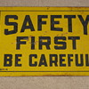 Safety First....