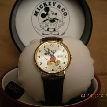 Late 80's early 90's Seiko Mickey - Wristwatches