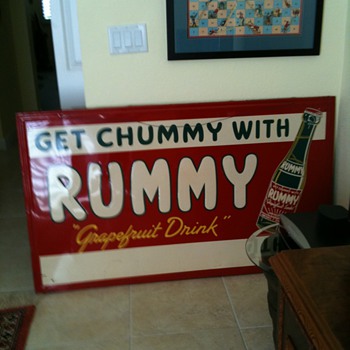 Huge Rummy Sign