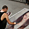 CW Phil and his amazing talent . Did this photo of me . How cool ! 