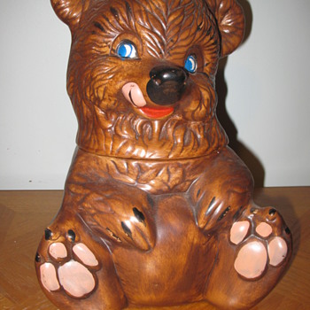 Brown Bear Cookie Jar  - Kitchen